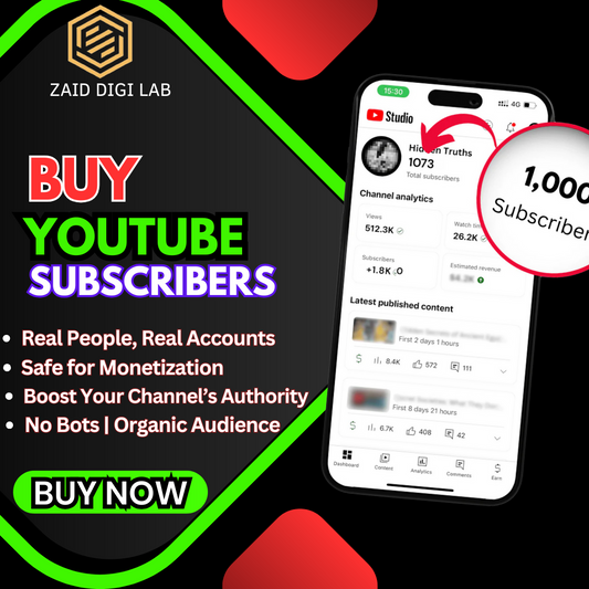 BUY YOUTUBE SUBSCRIBERS